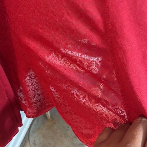 Prana Red Sweatshirt size M - Picture 5 of 12